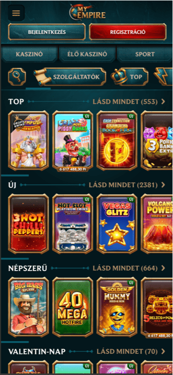 Myempire Casino Download Mobiele App